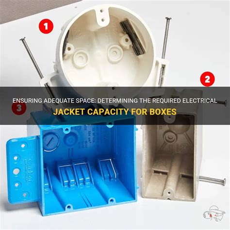 how much electrical jacket have to be in a box|electrical junction box nec code.